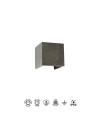TAOS * APLIQUE EXTERIOR LED 12W 3000K GRIS